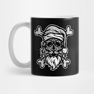 Santa Skull Mug